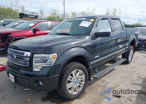 2012 Ford F-150 Platinum from USA, damaged, VIN 1FTFW1ET3CFA28054